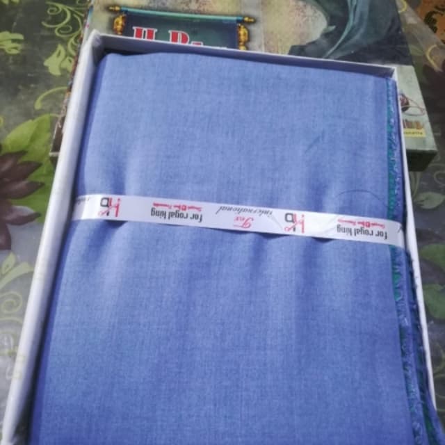 HB bash wool sky blue